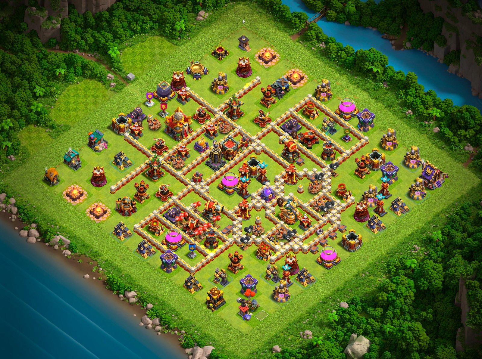 th16 legend league base layout used by top players 25 i3