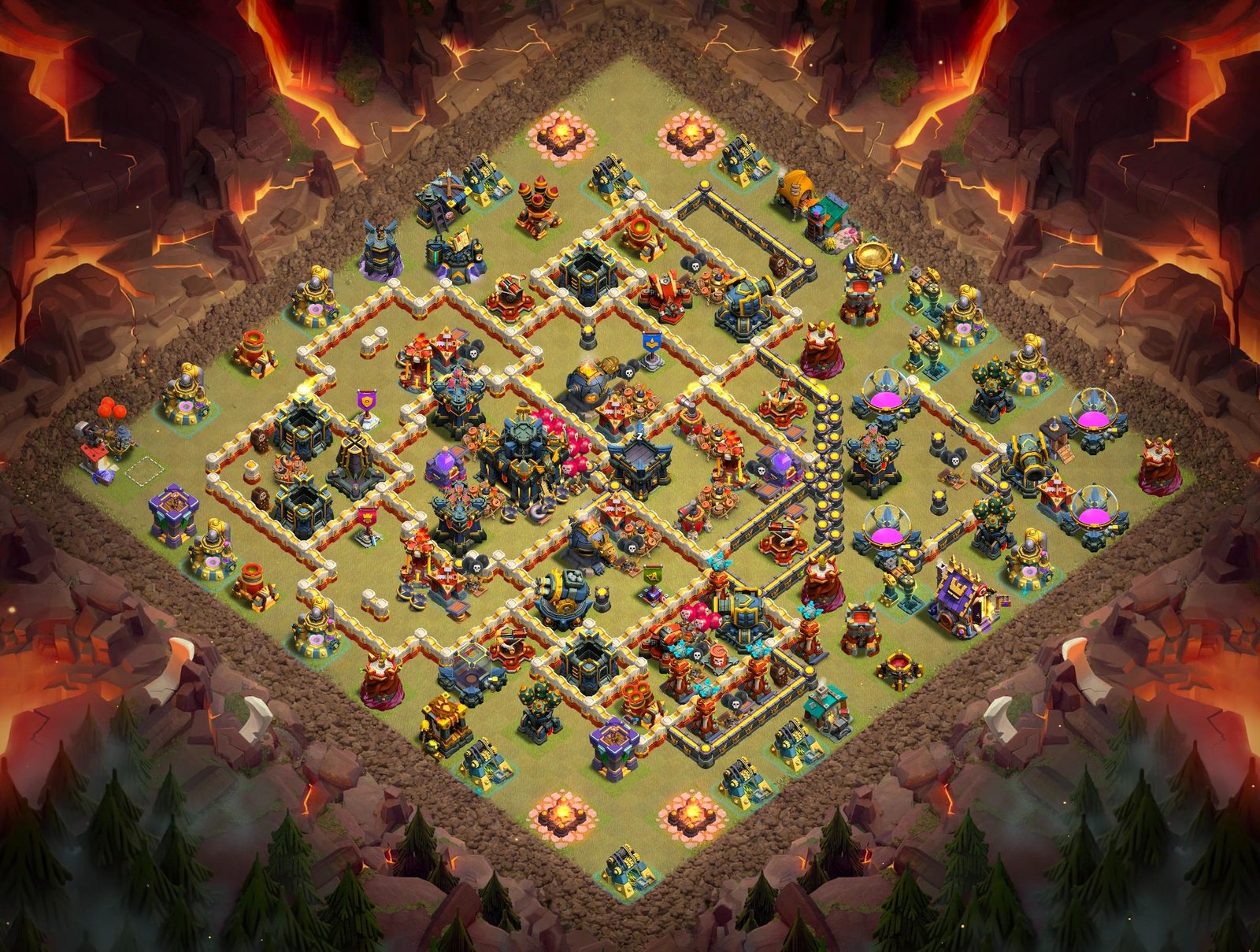 th17 anti 3 star layouts for clan wars and cwl 01 i1