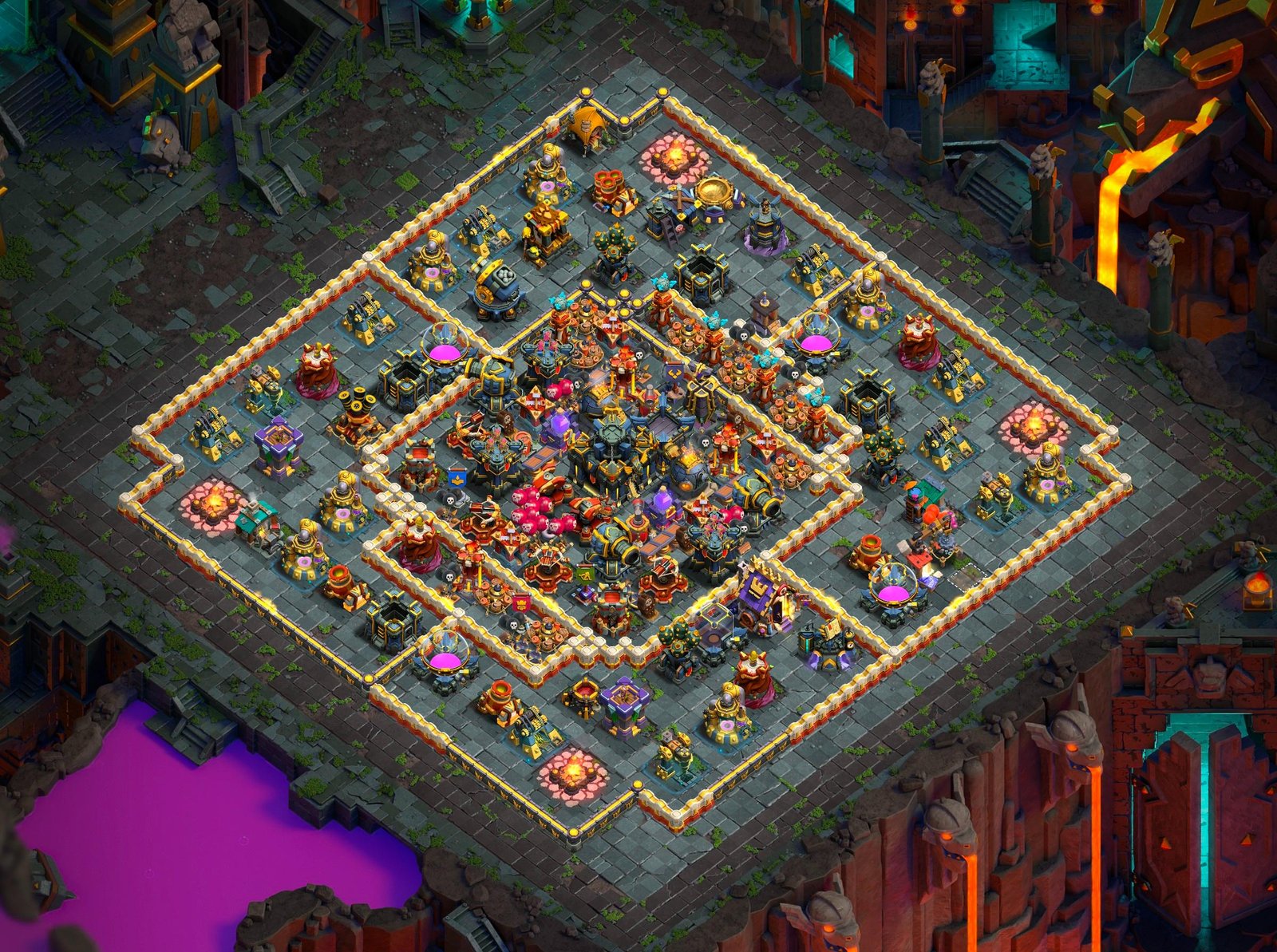 th17 farming base layout designed for loot protection in clash of clans 10 i1