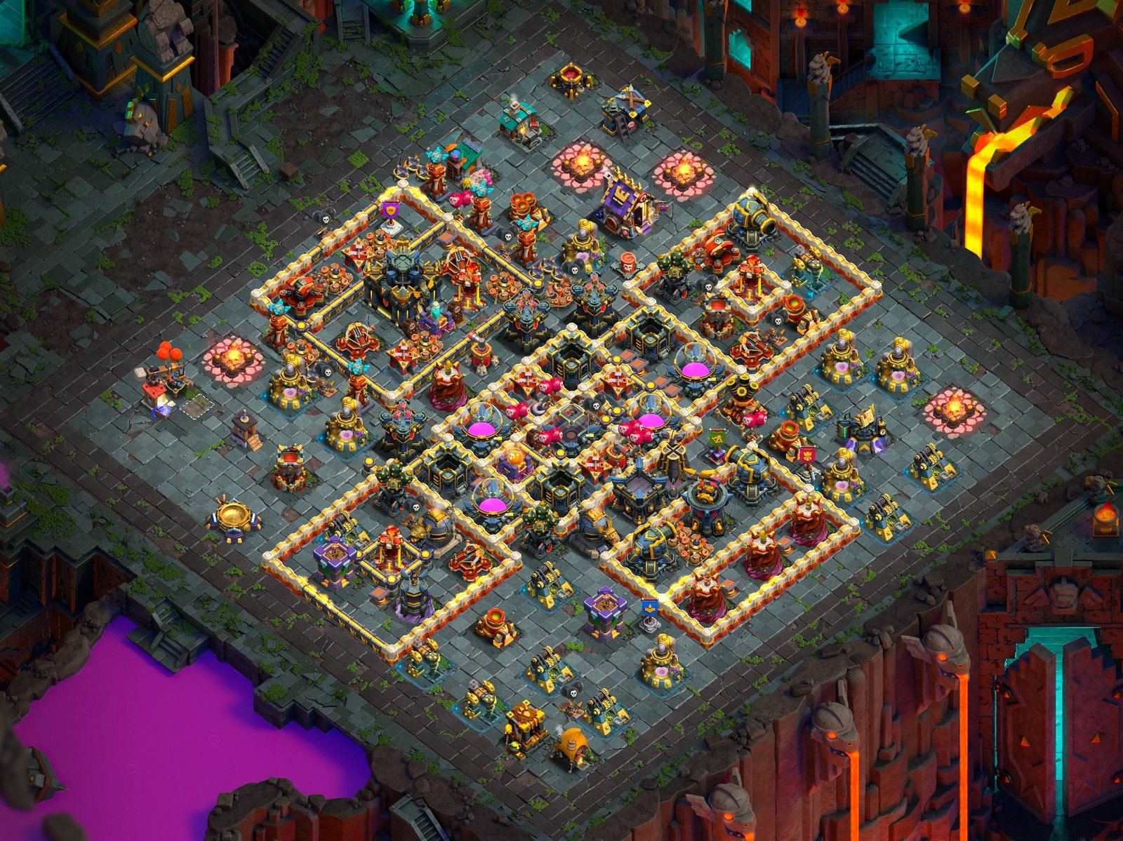 th17 farming base layout designed for loot protection in clash of clans 12 i1
