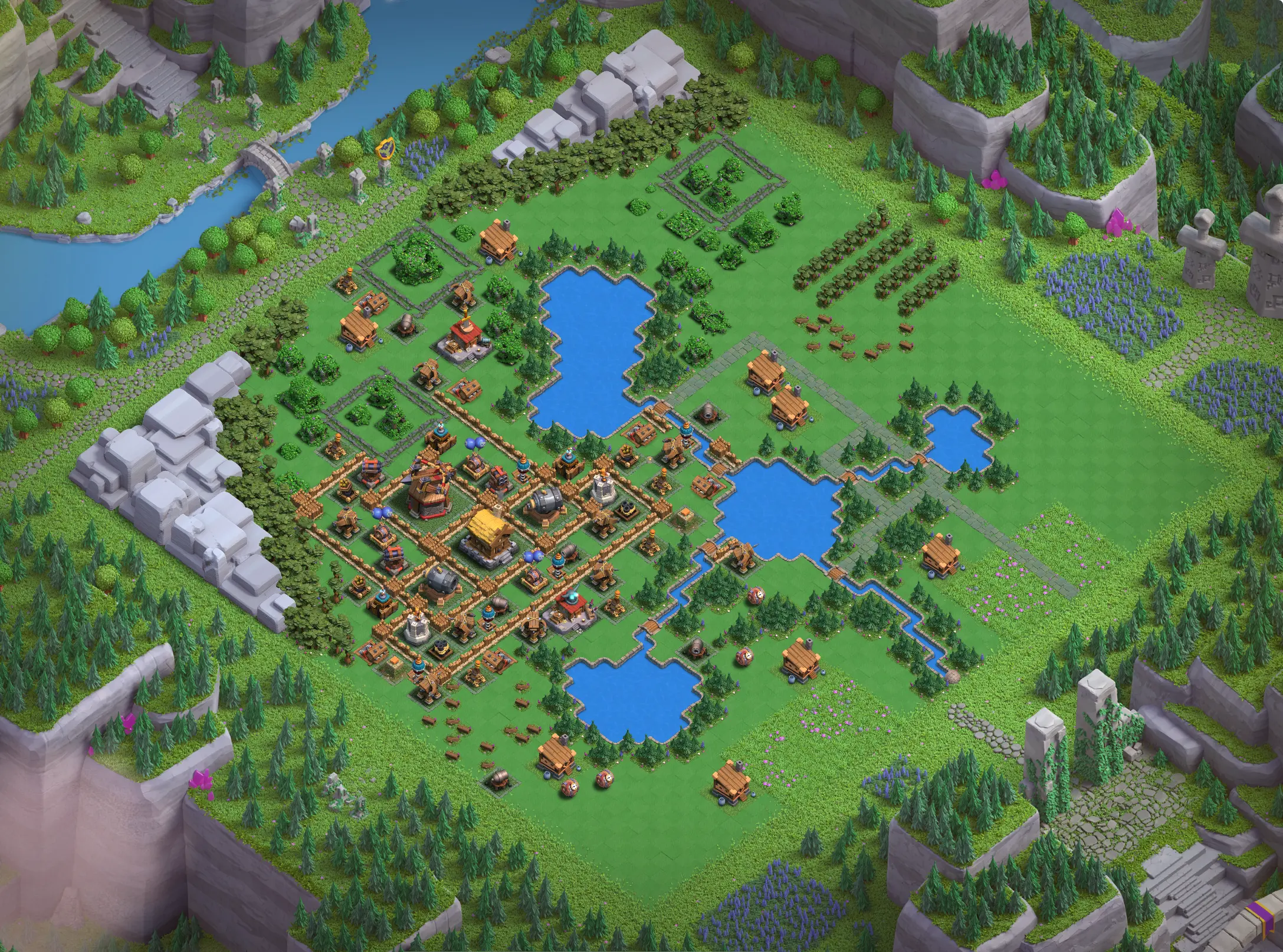 Best Builders Workshop Level 2 Base Links for Clan Capital Base no. 2