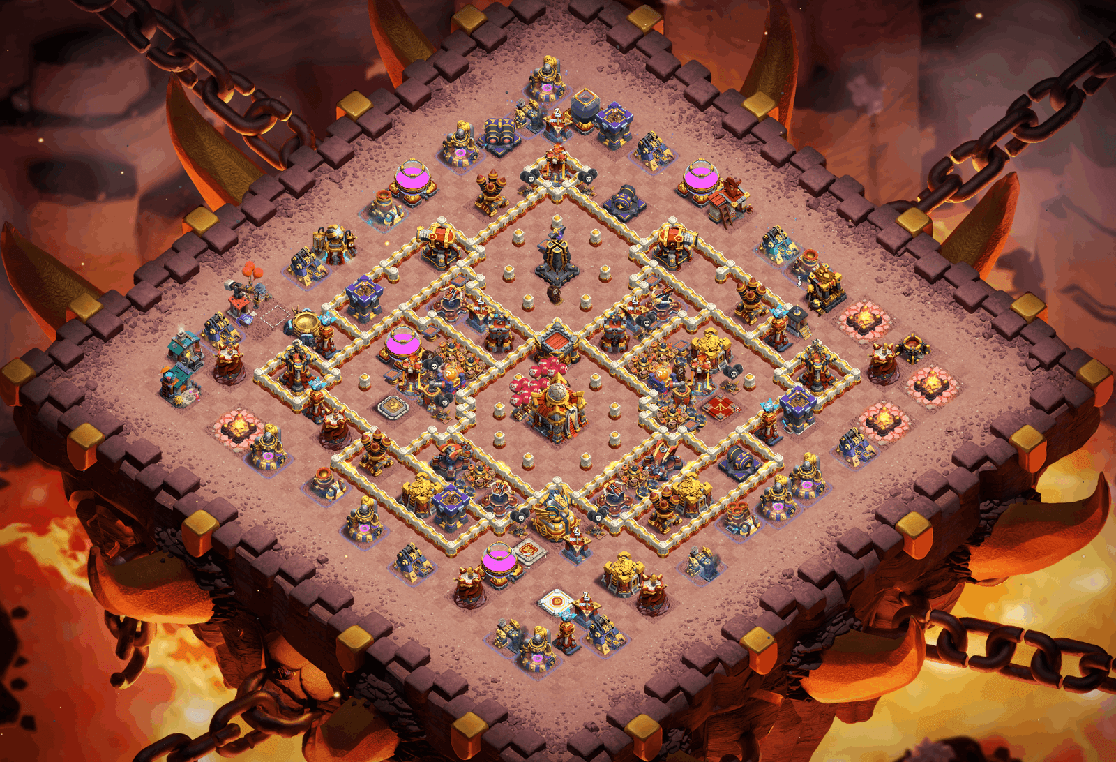 th16 tournament base used in clash of clans world championship 01 img3