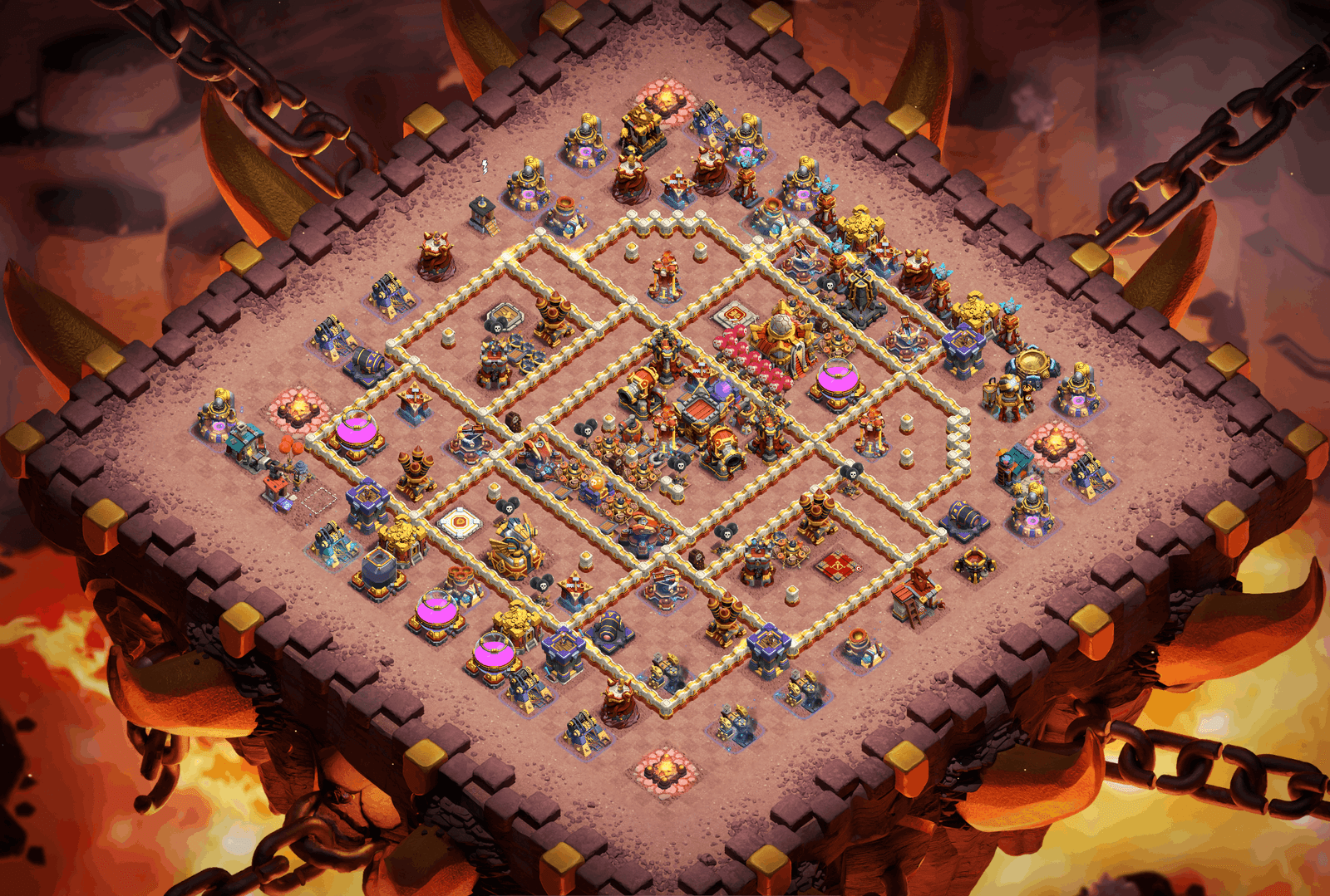 th16 tournament base used in clash of clans world championship 05 img3