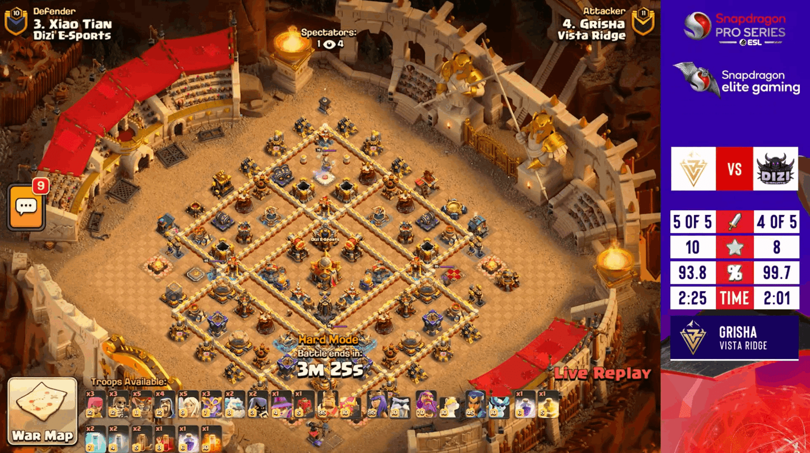 th16 tournament base used in clash of clans world championship 09 img2 th16 tournament base used in clash of clans world championship 09 img2