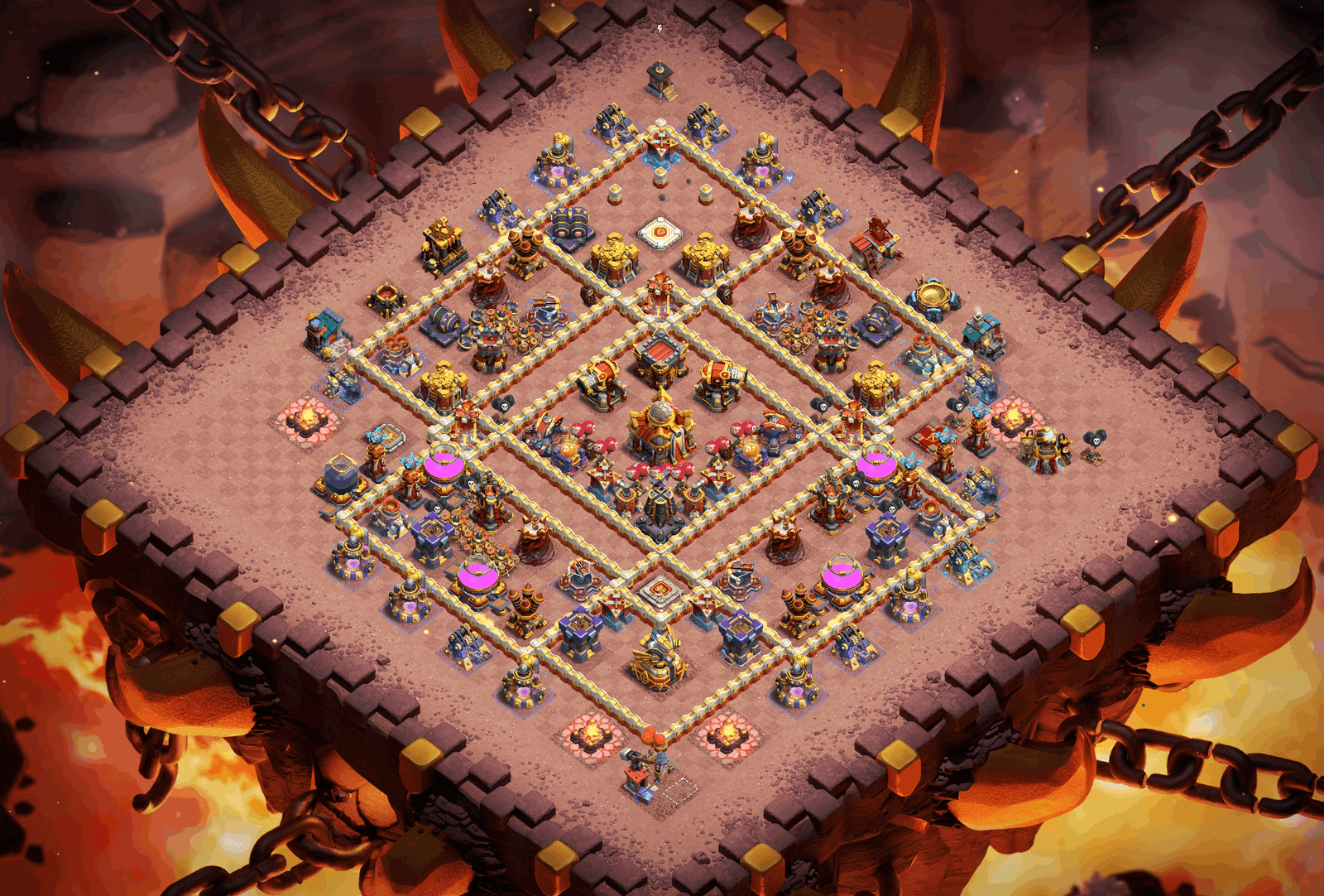 th16 tournament base used in clash of clans world championship 09 img3