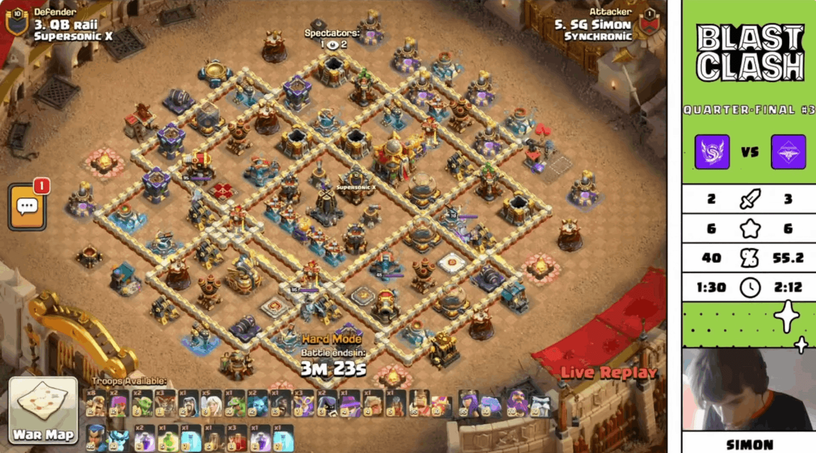 th16 tournament base used in clash of clans world championship 19 img2 th16 tournament base used in clash of clans world championship 19 img2