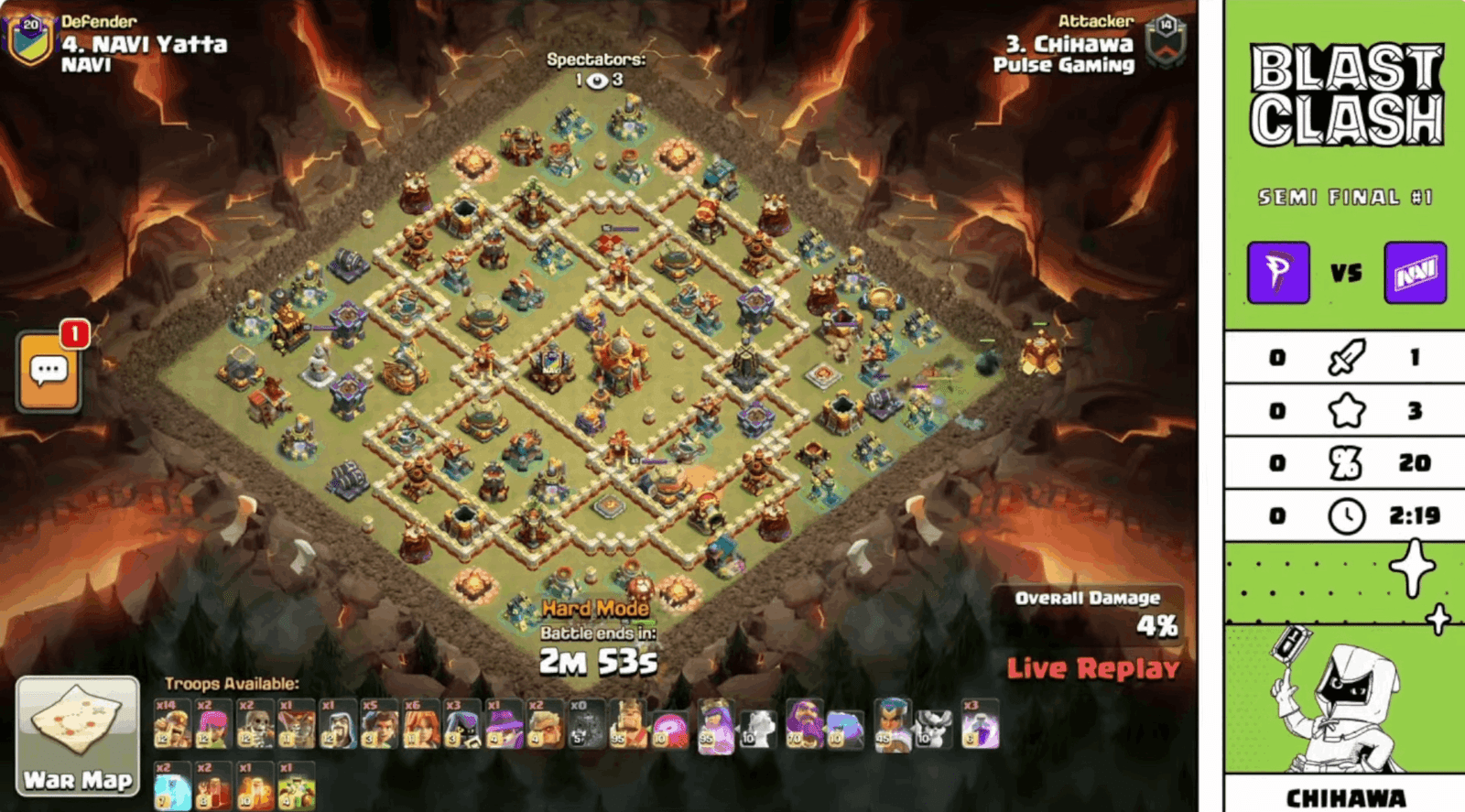 th16 tournament base used in clash of clans world championship 27 img2 th16 tournament base used in clash of clans world championship 27 img2