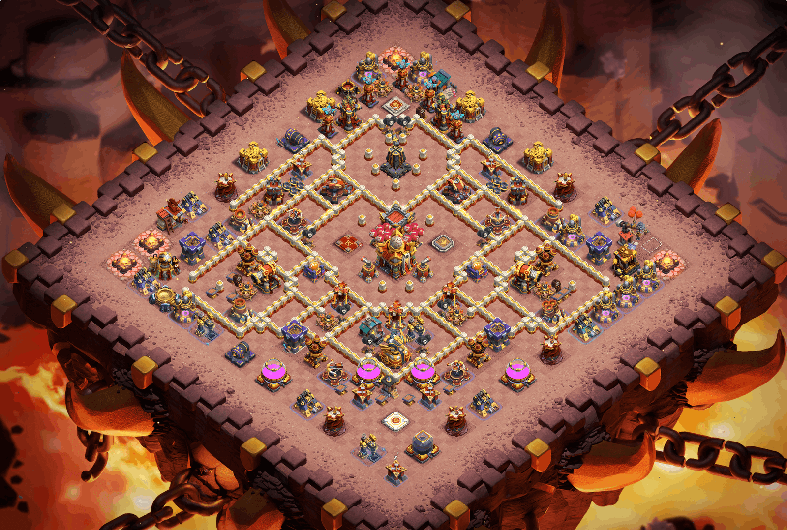 th16 tournament base used in clash of clans world championship 40 img3