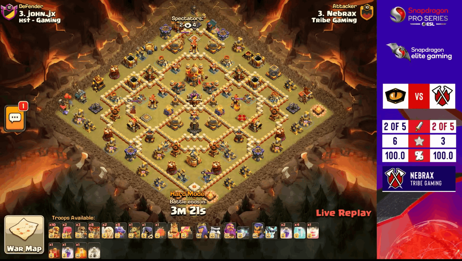 th16 tournament base used in clash of clans world championship 50 img2