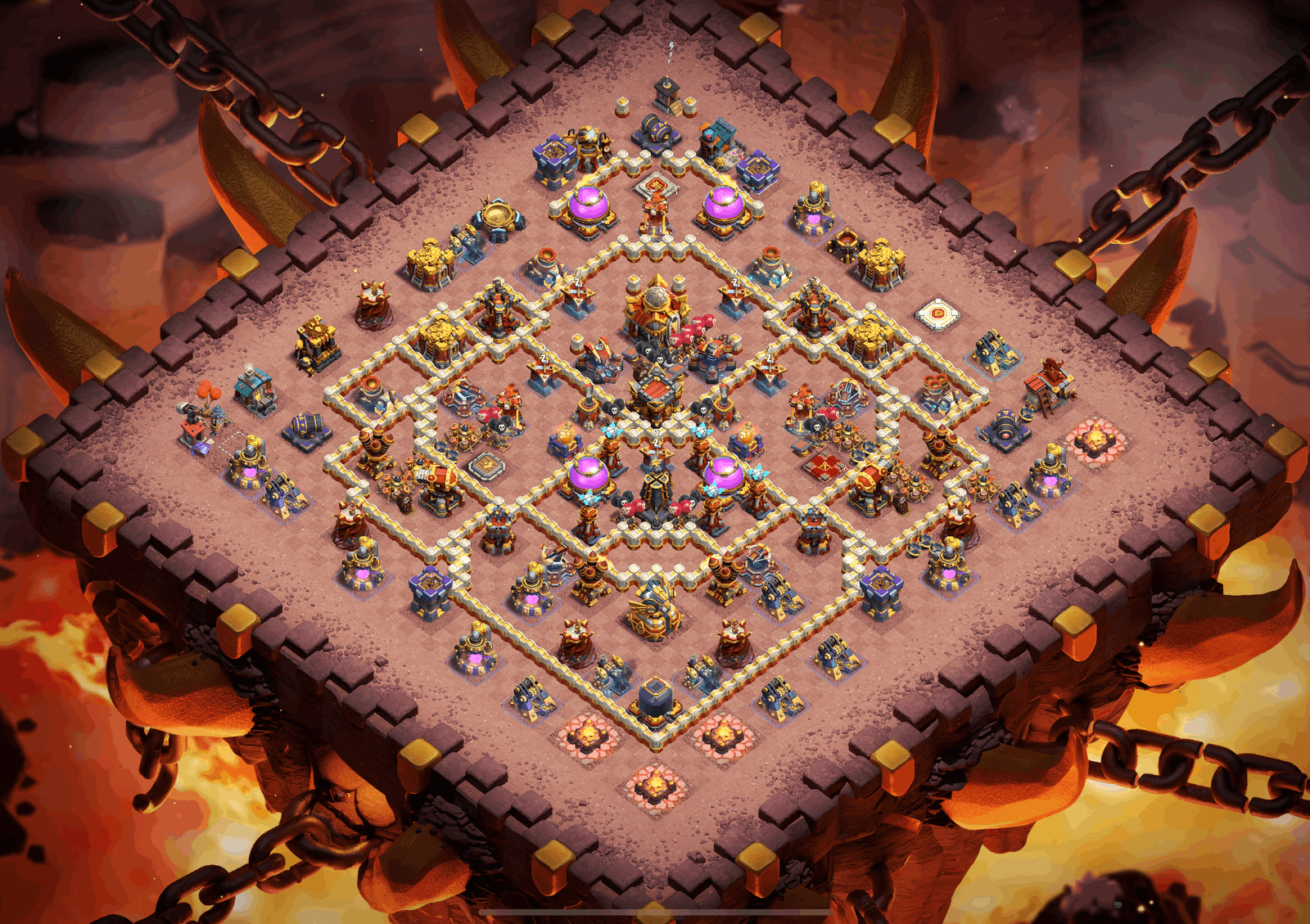 th16 tournament base used in clash of clans world championship 50 img3