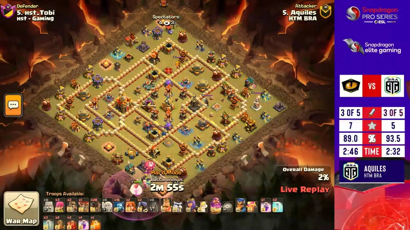 th16 tournament base used in clash of clans world championship 58 img2