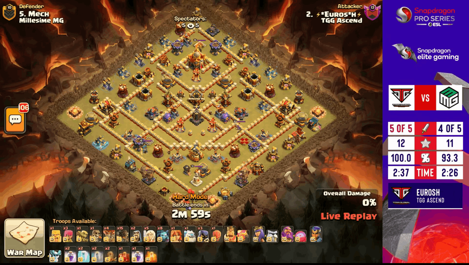 th16 tournament base used in clash of clans world championship 68 img2