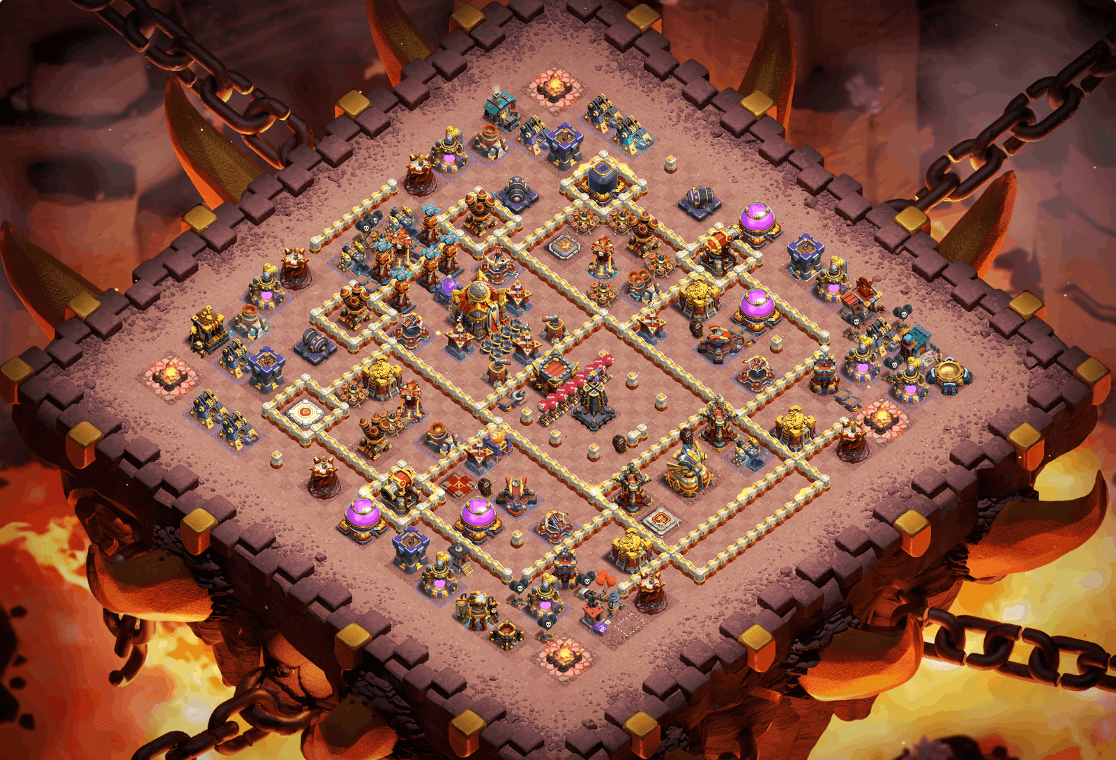 th16 tournament base used in clash of clans world championship 70 img3