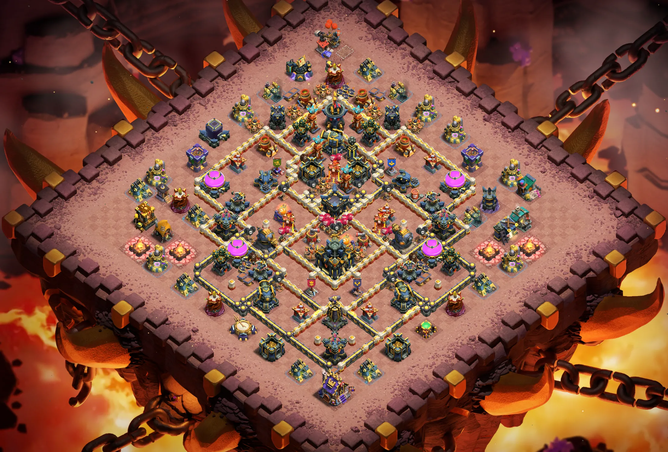 th17 tournament base used in clash of clans world championship 01 i4