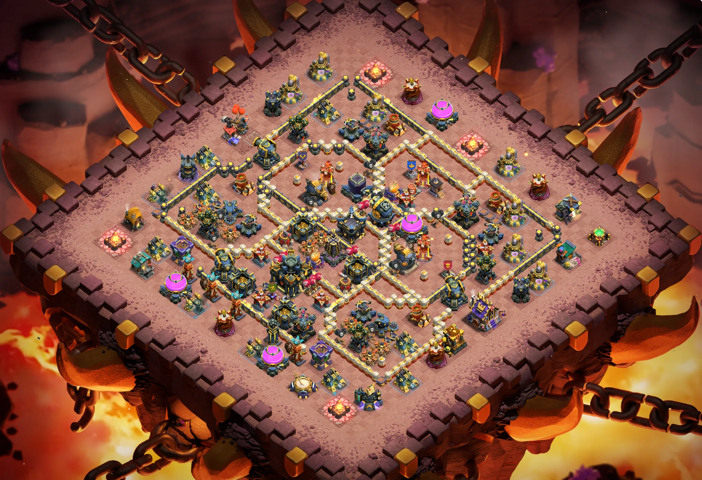 th17 tournament base used in clash of clans world championship 03 i3