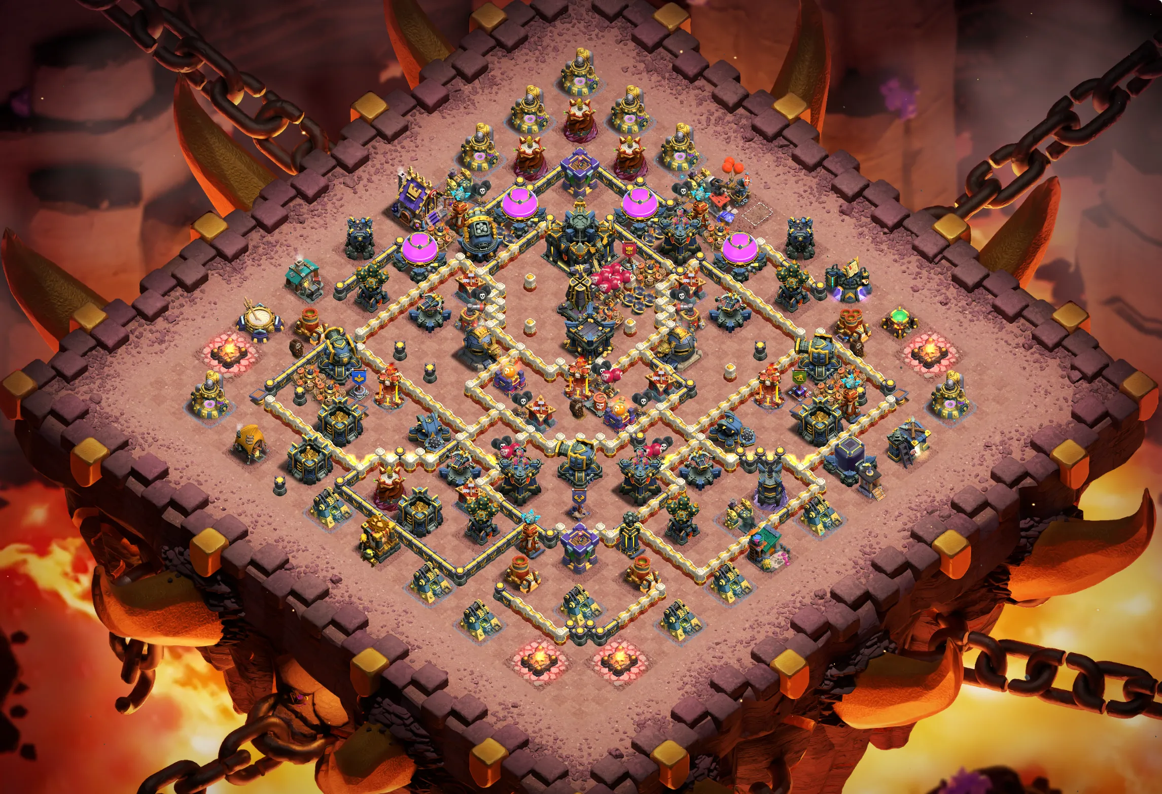 th17 tournament base used in clash of clans world championship 06 i3