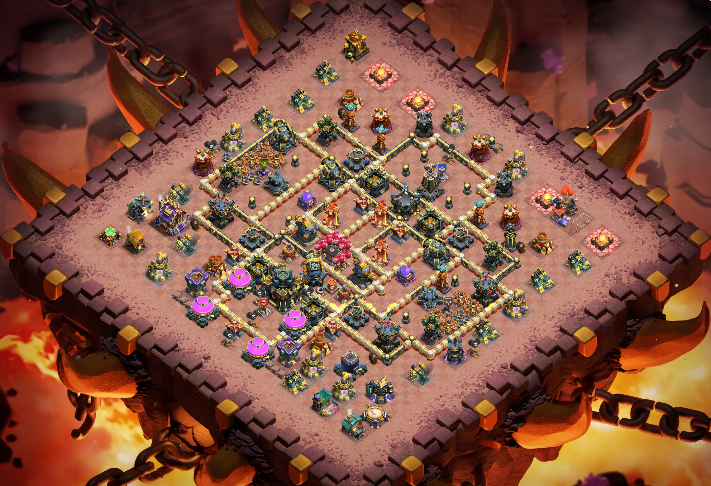 th17 tournament base used in clash of clans world championship 12 i3