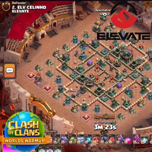 TH17 Tournament Base Used in Clash of Clans World Championship (#14) Img1