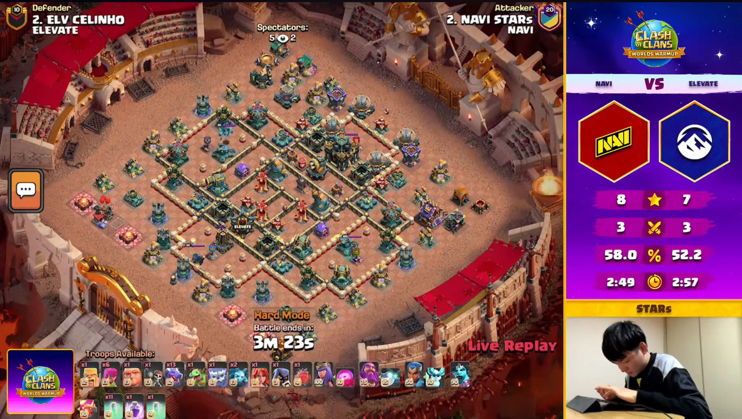th17 tournament base used in clash of clans world championship 14 i2