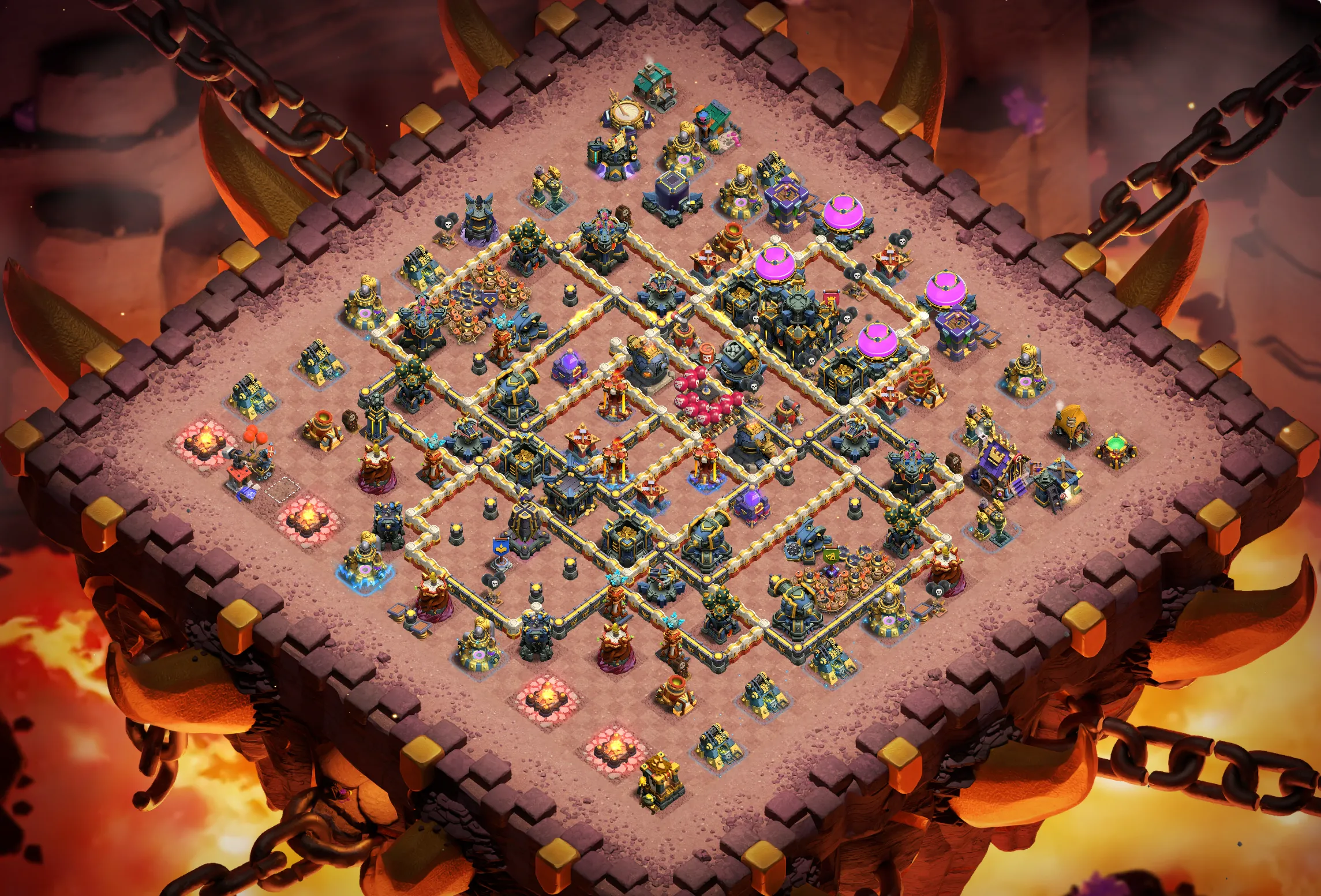 th17 tournament base used in clash of clans world championship 14 i3