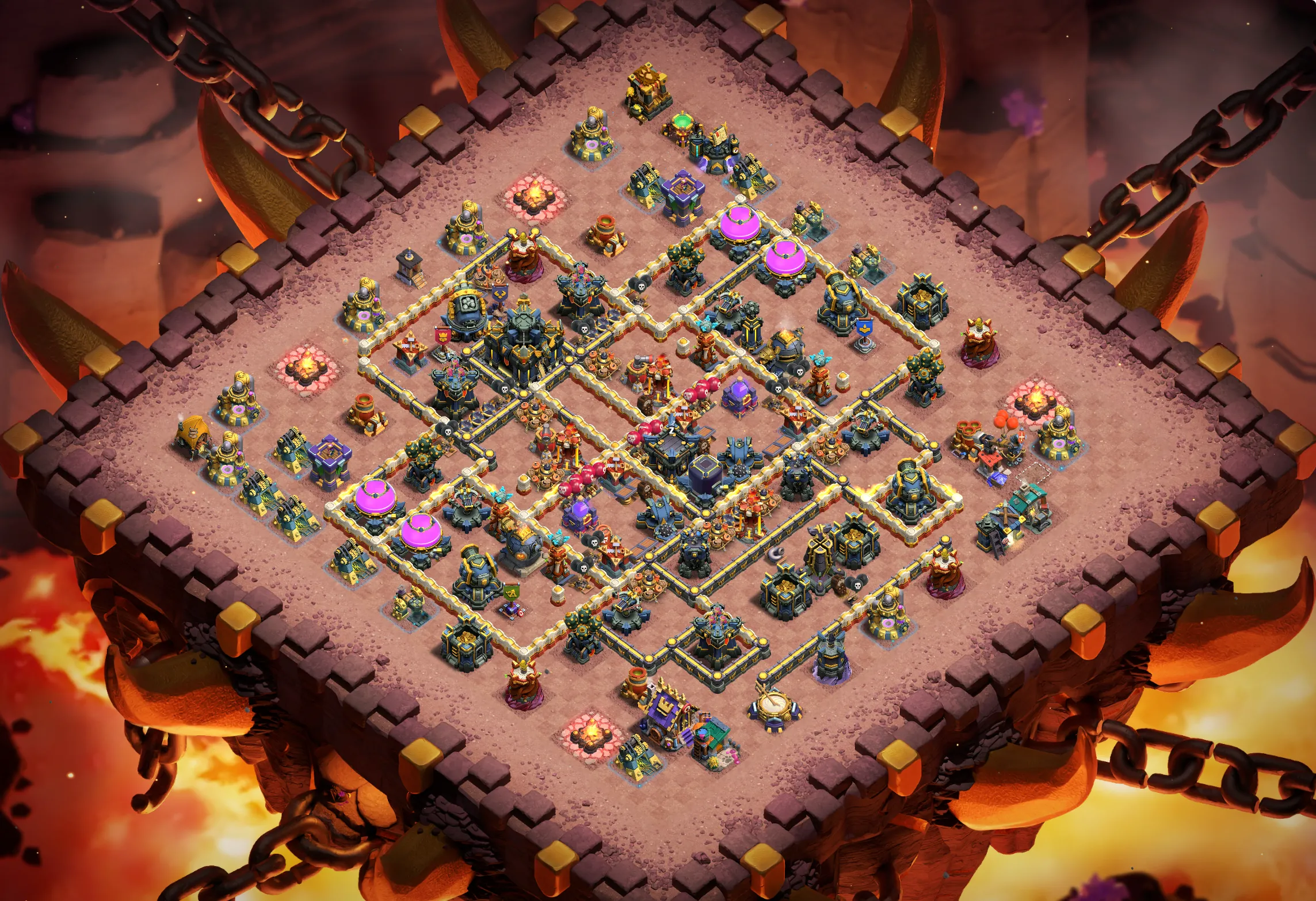 th17 tournament base used in clash of clans world championship 16 i3