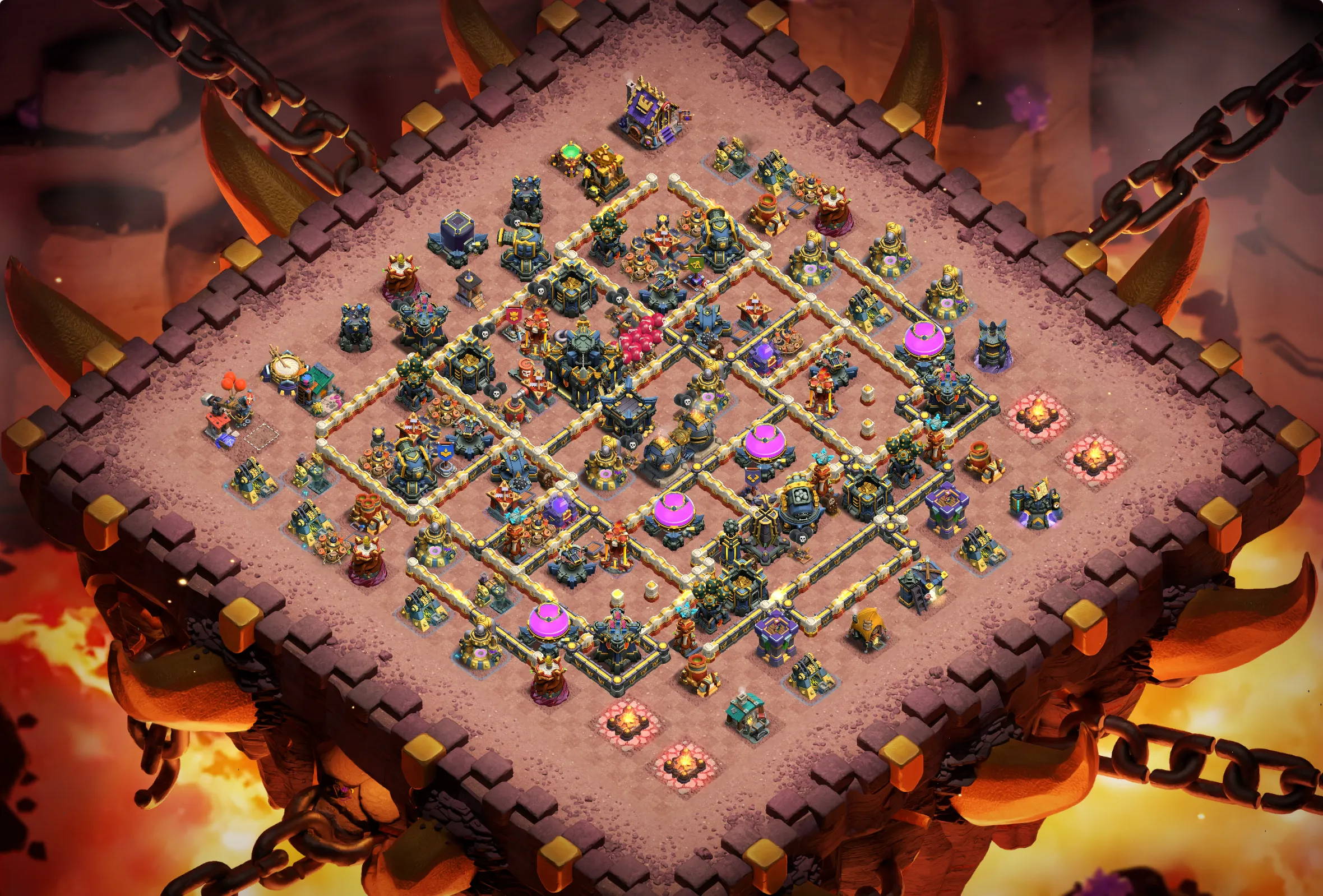 th17 tournament base used in clash of clans world championship 20 i3