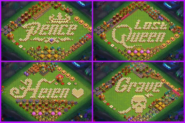 Premium Artistic Showcase Base Design in Clash of Clans - Image 2