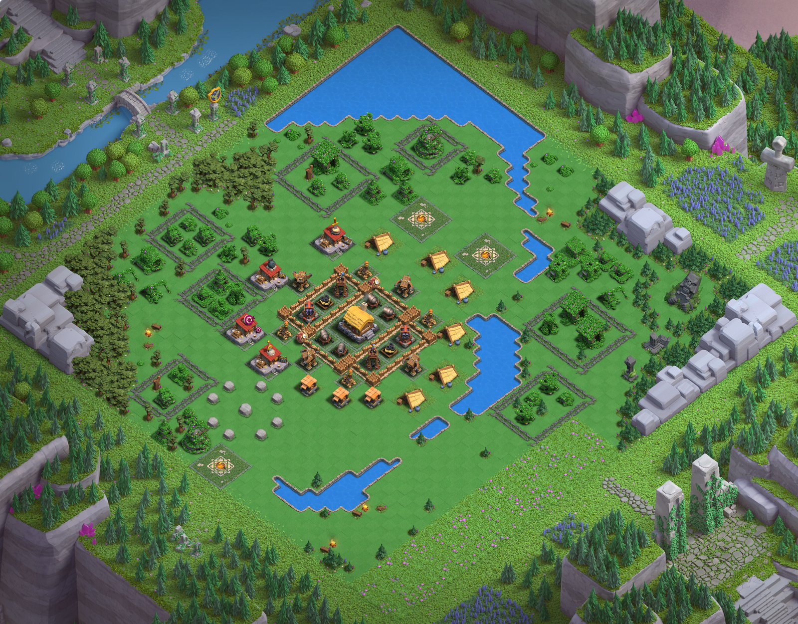Best Barbarian Camp Level 1 Links for Clan Capital – Copy Top Defense Layouts in Clash of Clans Base no. Best Barbarian Camp Level 2 Links for Clan Capital – Copy Top Defense Layouts in Clash of Clans Base no. 2