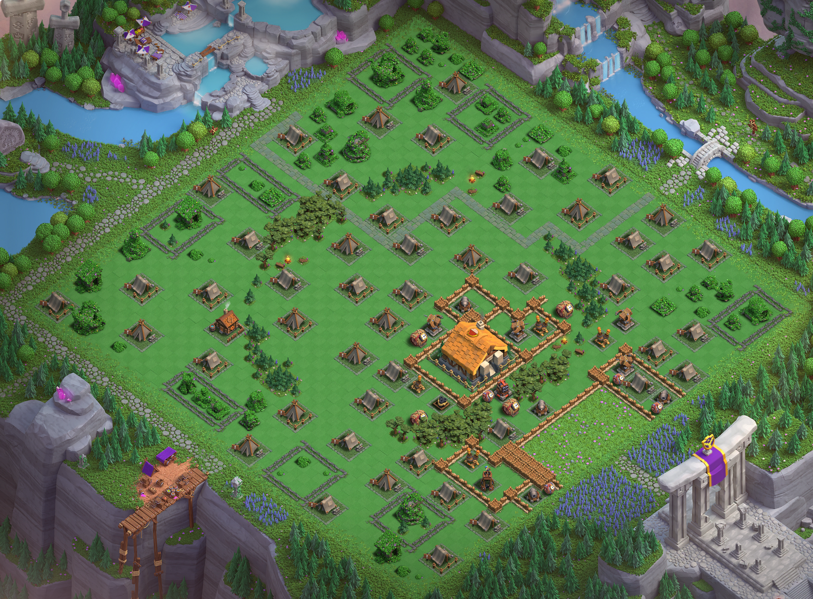 best capital peak level 2 base links for clan capital copy top defense layouts in clash of clans