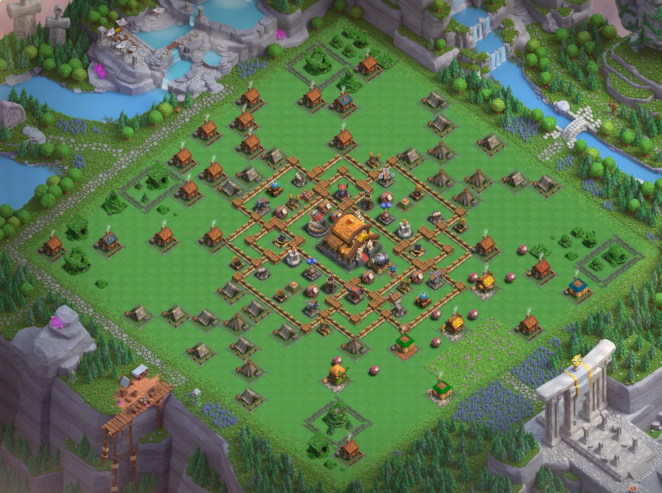 best capital peak level 5 base links for clan capital copy top defense layouts in clash of clans 1