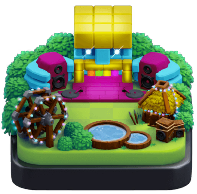 9th clashversary scenery in clash of clans icon
