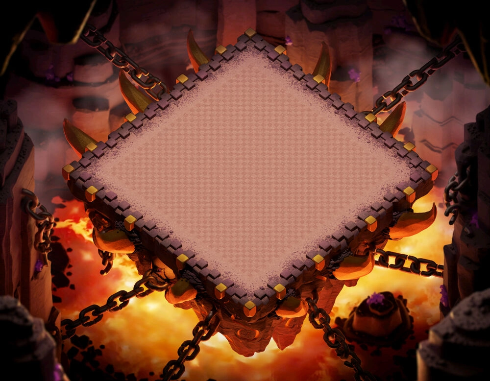 Champion War Base Scenery in clash of clans