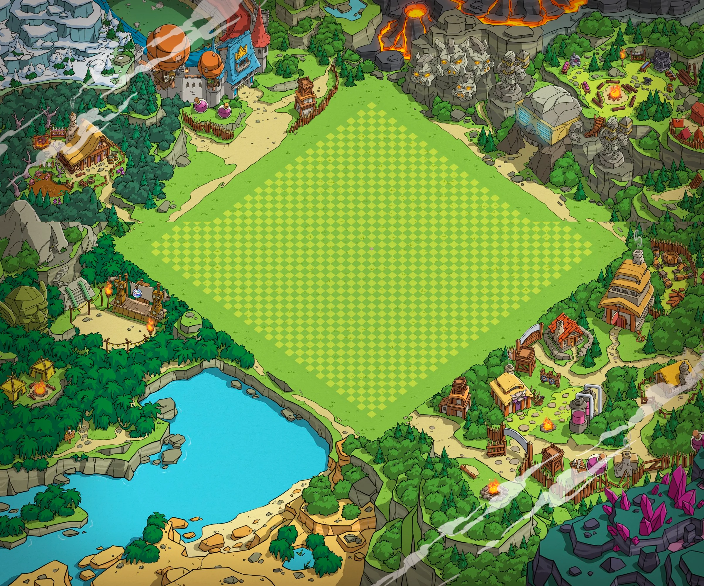 books of clash scenery in clash of clans