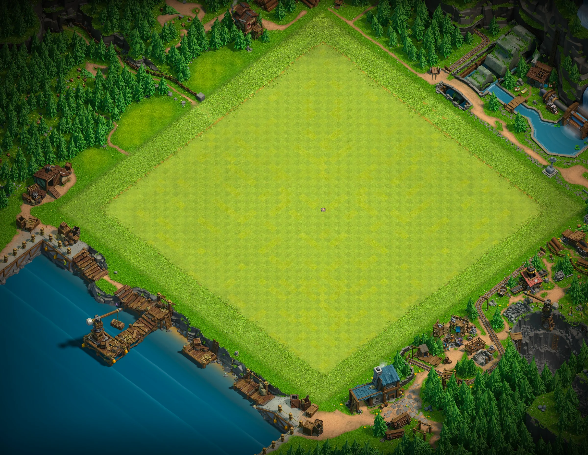 clashy constructs scenery in clash of clans