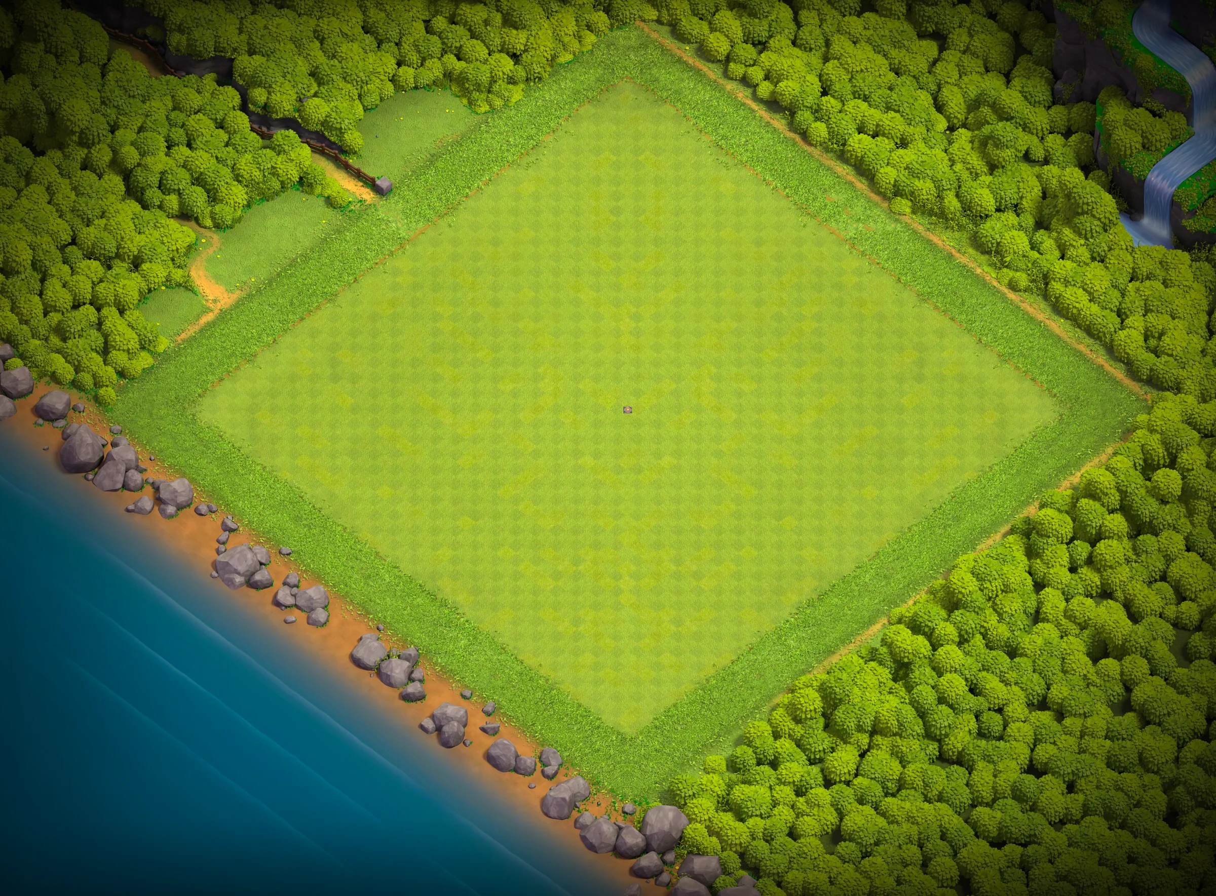 classic scenery in clash of clans