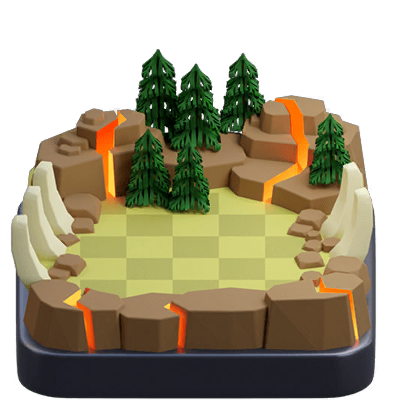 classic war scenery in clash of clans icon