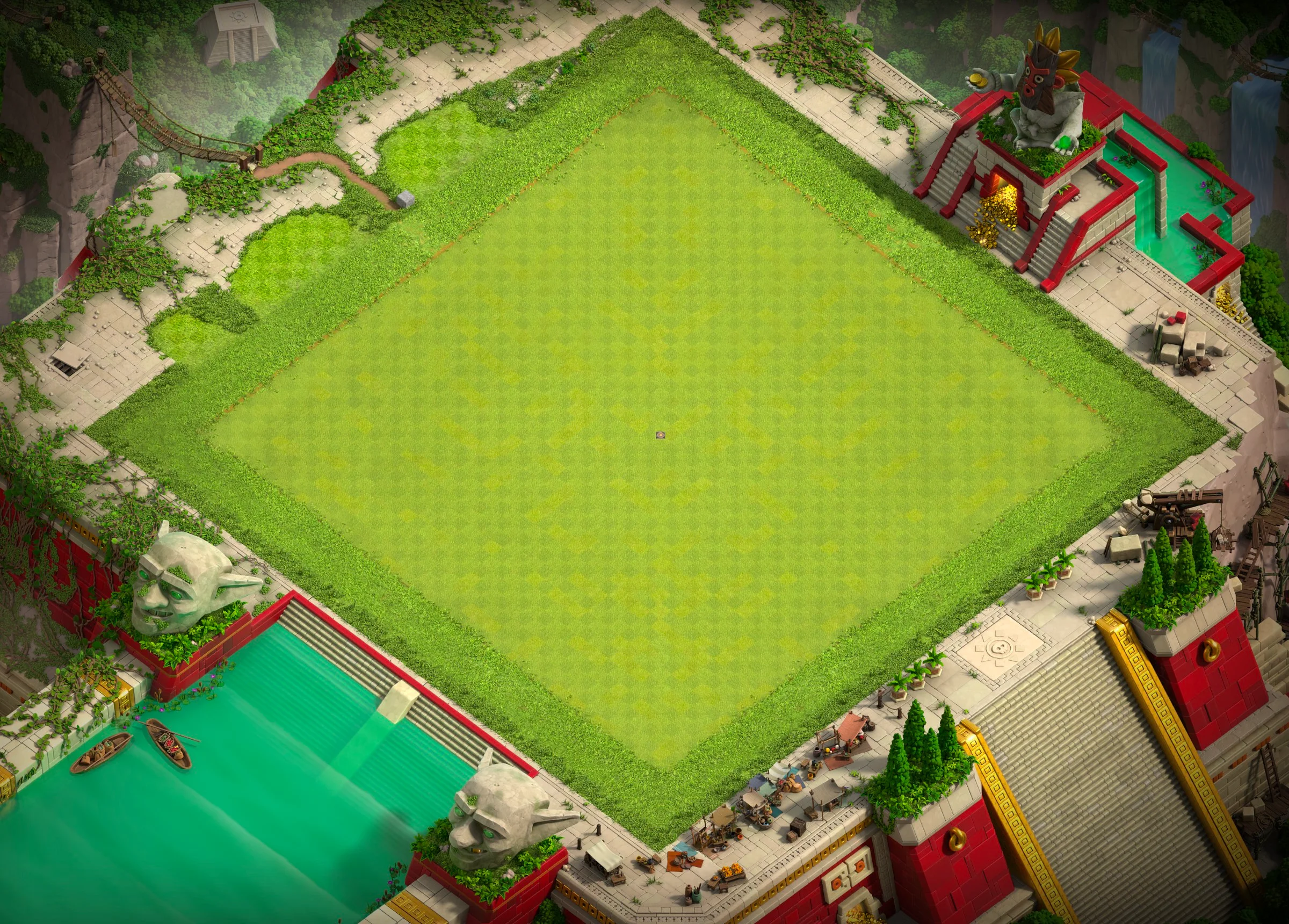 epic jungle scenery in clash of clans epic jungle scenery in clash of clans