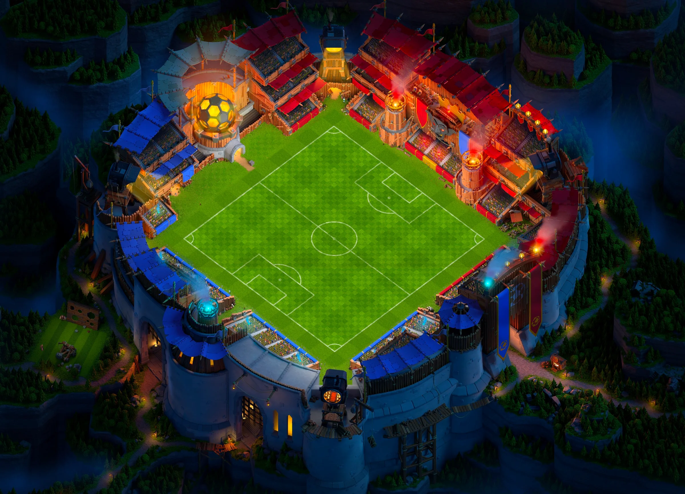 football scenery in clash of clans football scenery in clash of clans