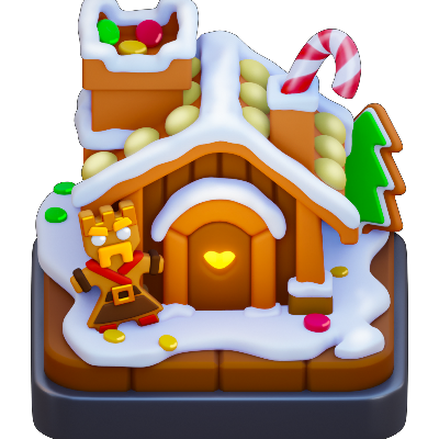 gingerbread scenery in clash of clans icon 1 gingerbread scenery in clash of clans icon 1