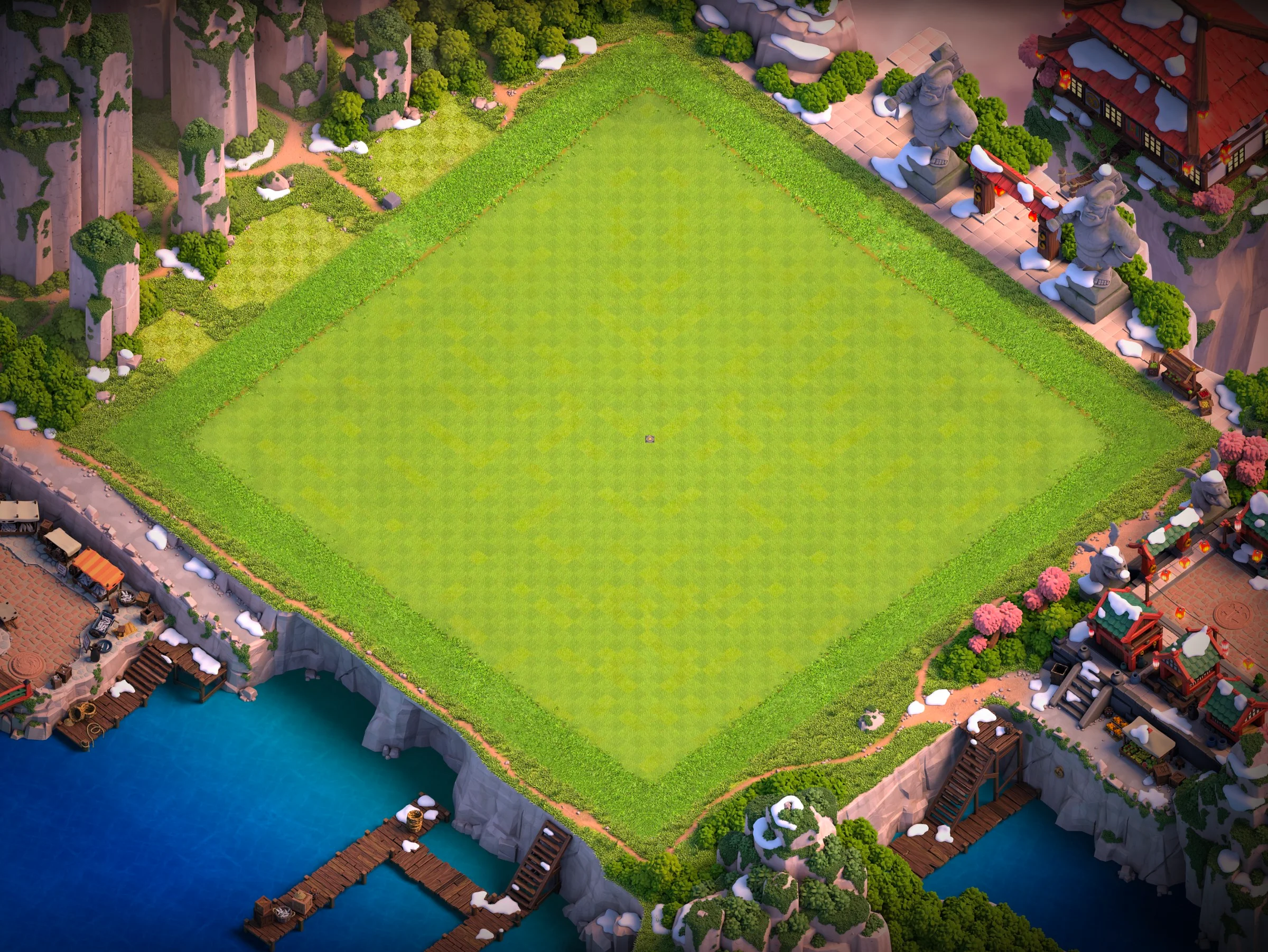 hog mountainscenery in clash of clans