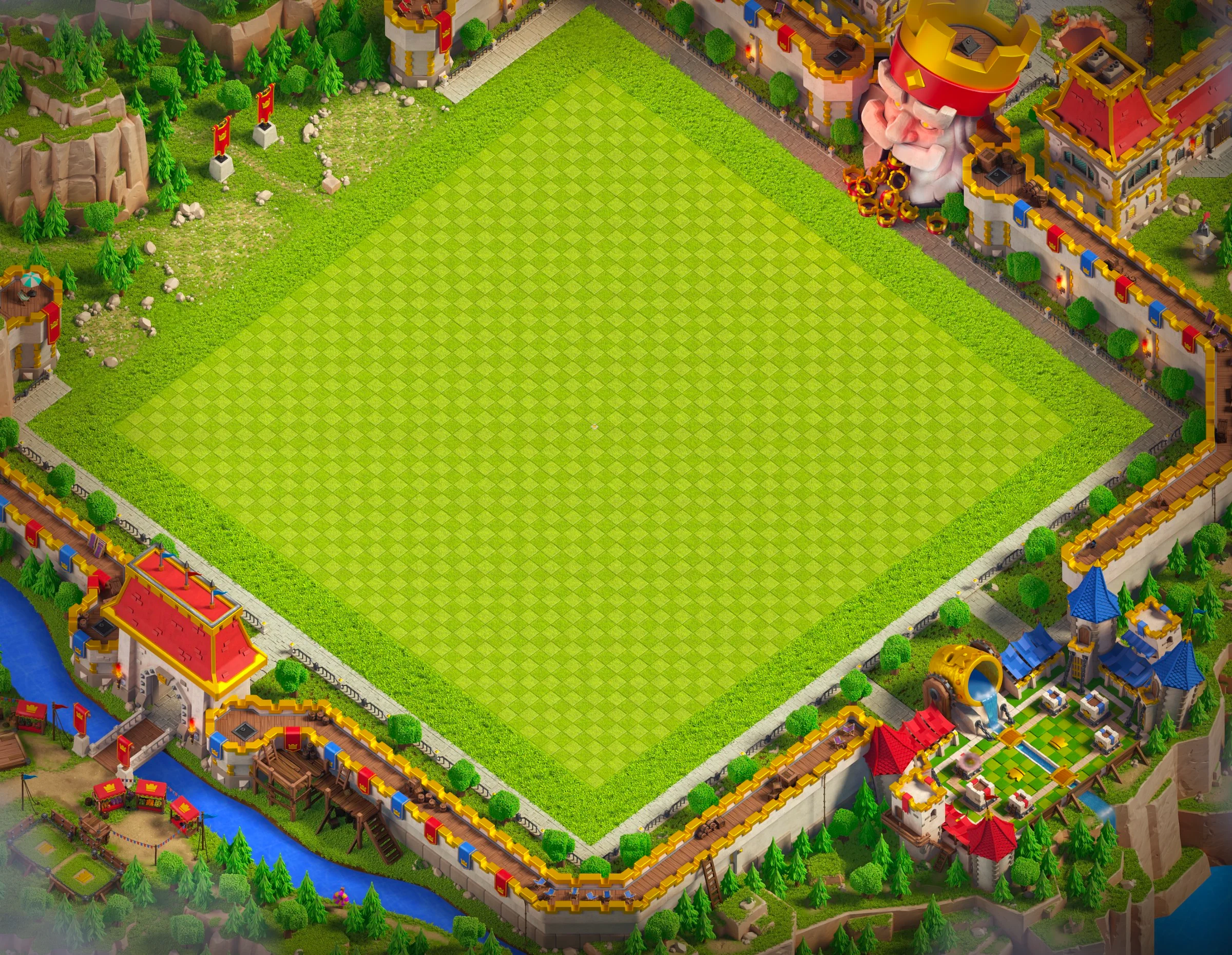 royale scenery in clash of clans
