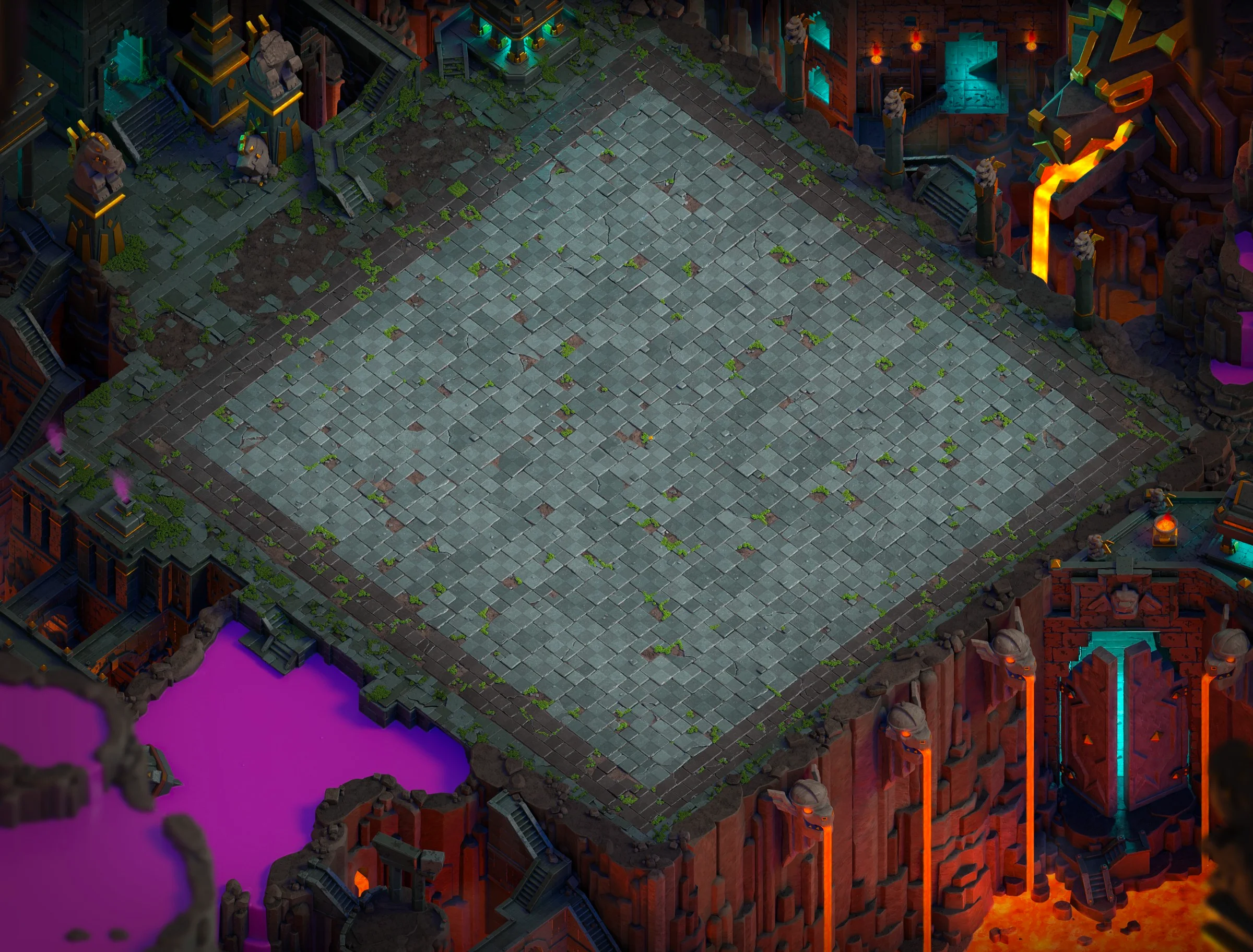 shadow scenery in clash of clans
