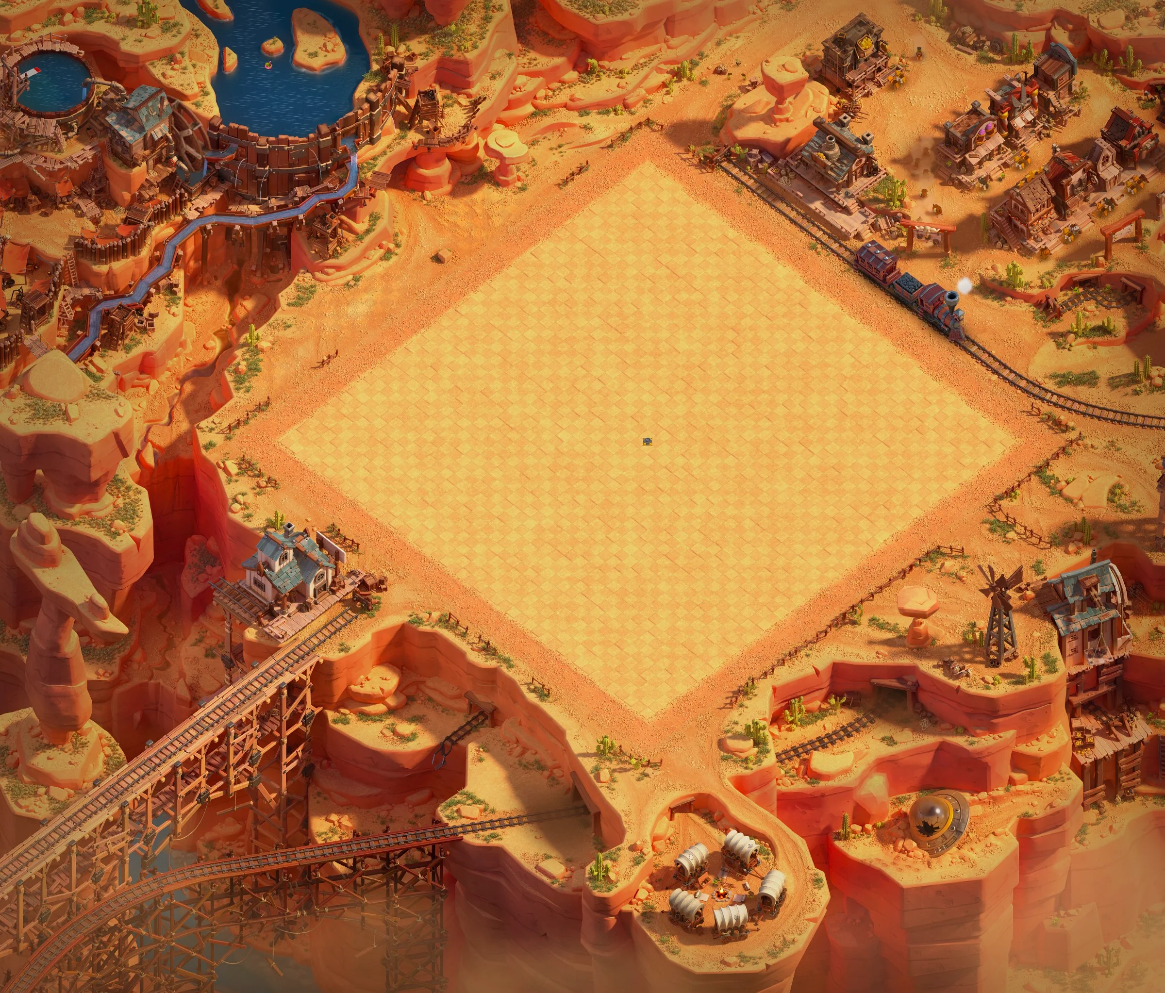 wild west scenery in clash of clans wild west scenery in clash of clans