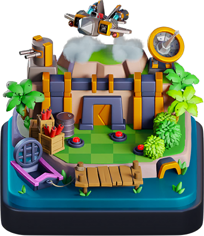 military scenery in clash of clans icon military scenery in clash of clans icon