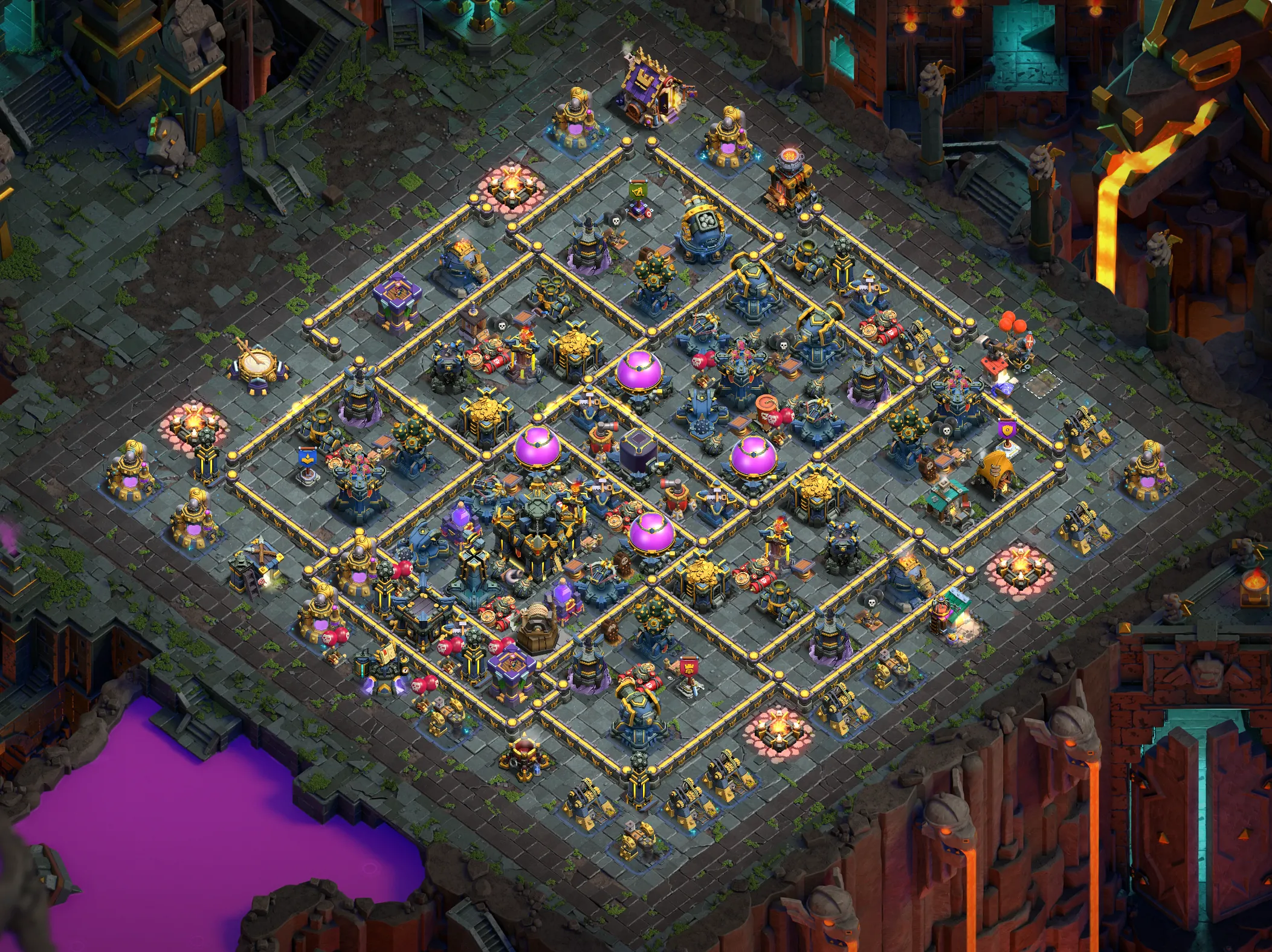 th17 farming base layout featuring the best town hall 17 farming base design for loot protection image no 06 1