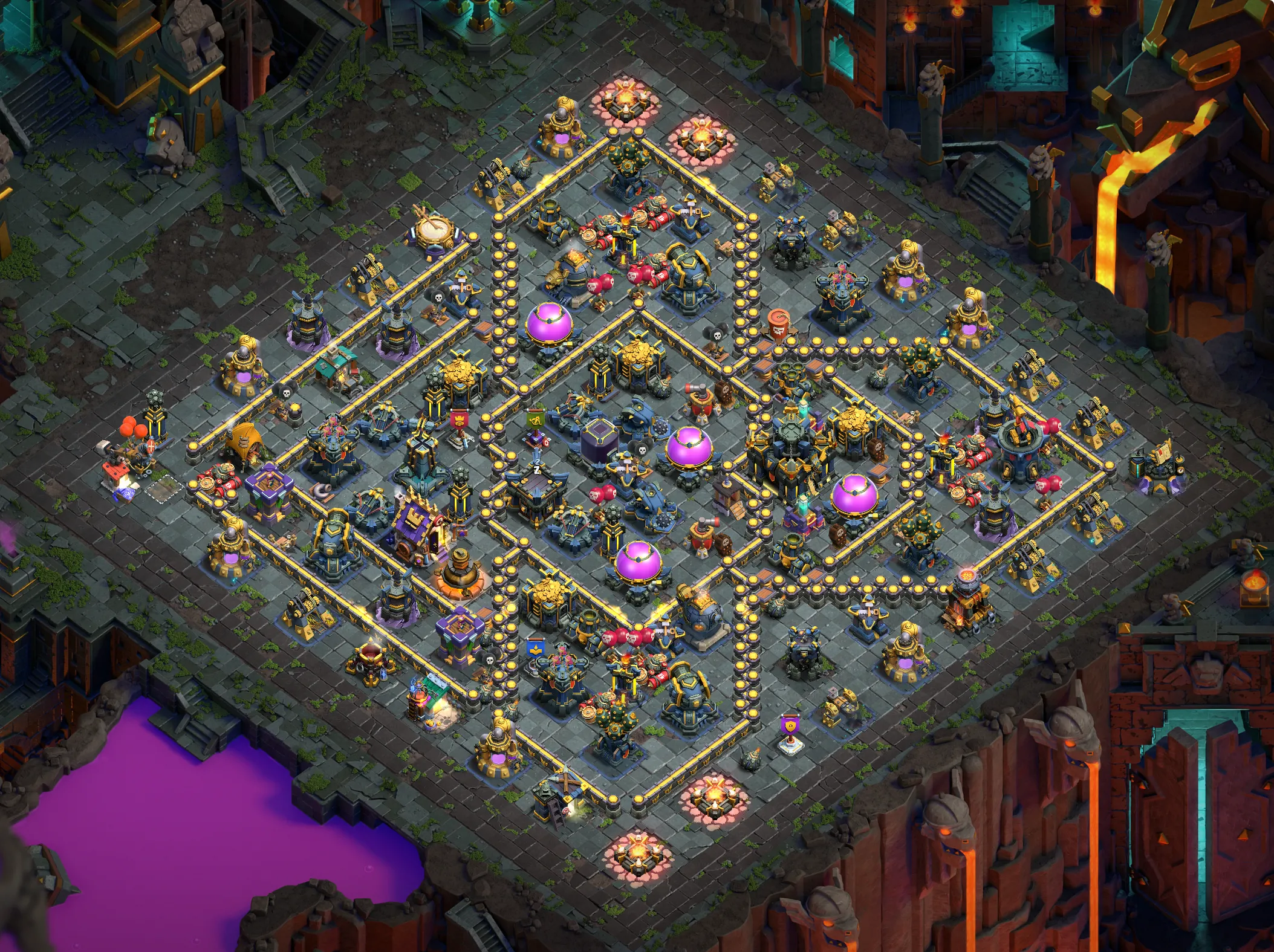 th17 farming base layout featuring the best town hall 17 farming base design for loot protection image no 14 1