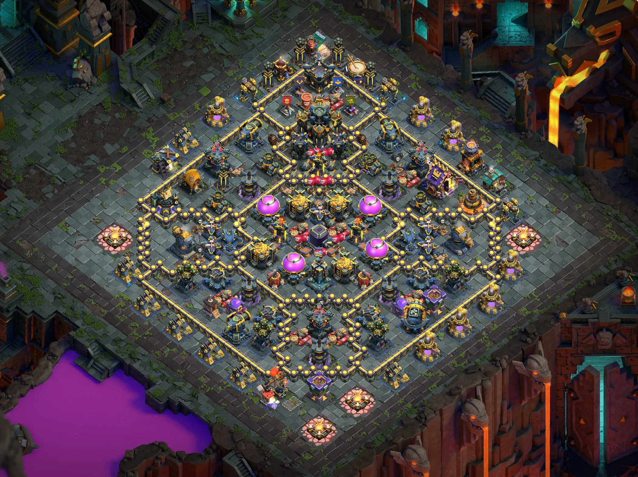 th17 farming base layout featuring the best town hall 17 farming base design for loot protection image no 15 1
