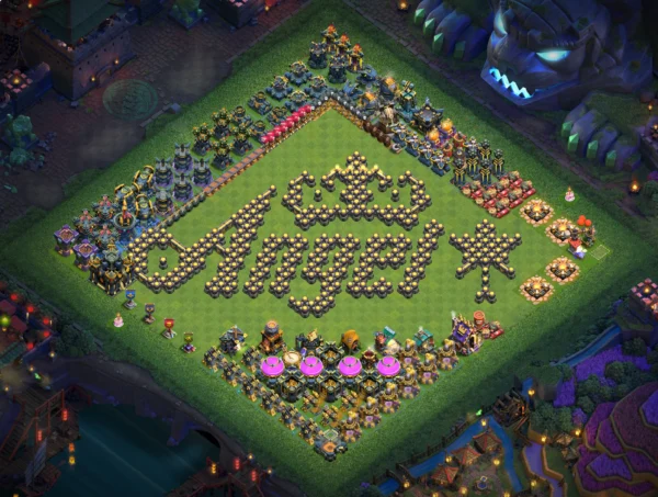 Premium Artistic Showcase Base Design in Clash of Clans - Image 5