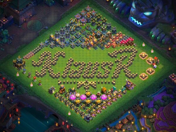 Premium Artistic Showcase Base Design in Clash of Clans - Image 6