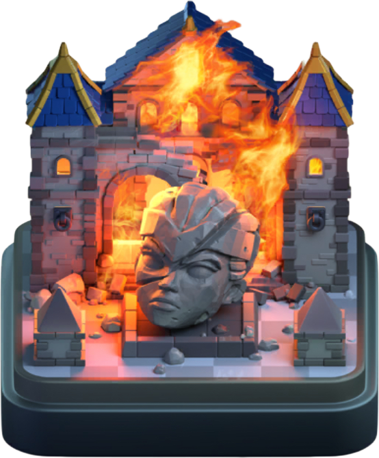 ruined kingdom war scenery in clash of clans icon ruined kingdom war scenery in clash of clans icon